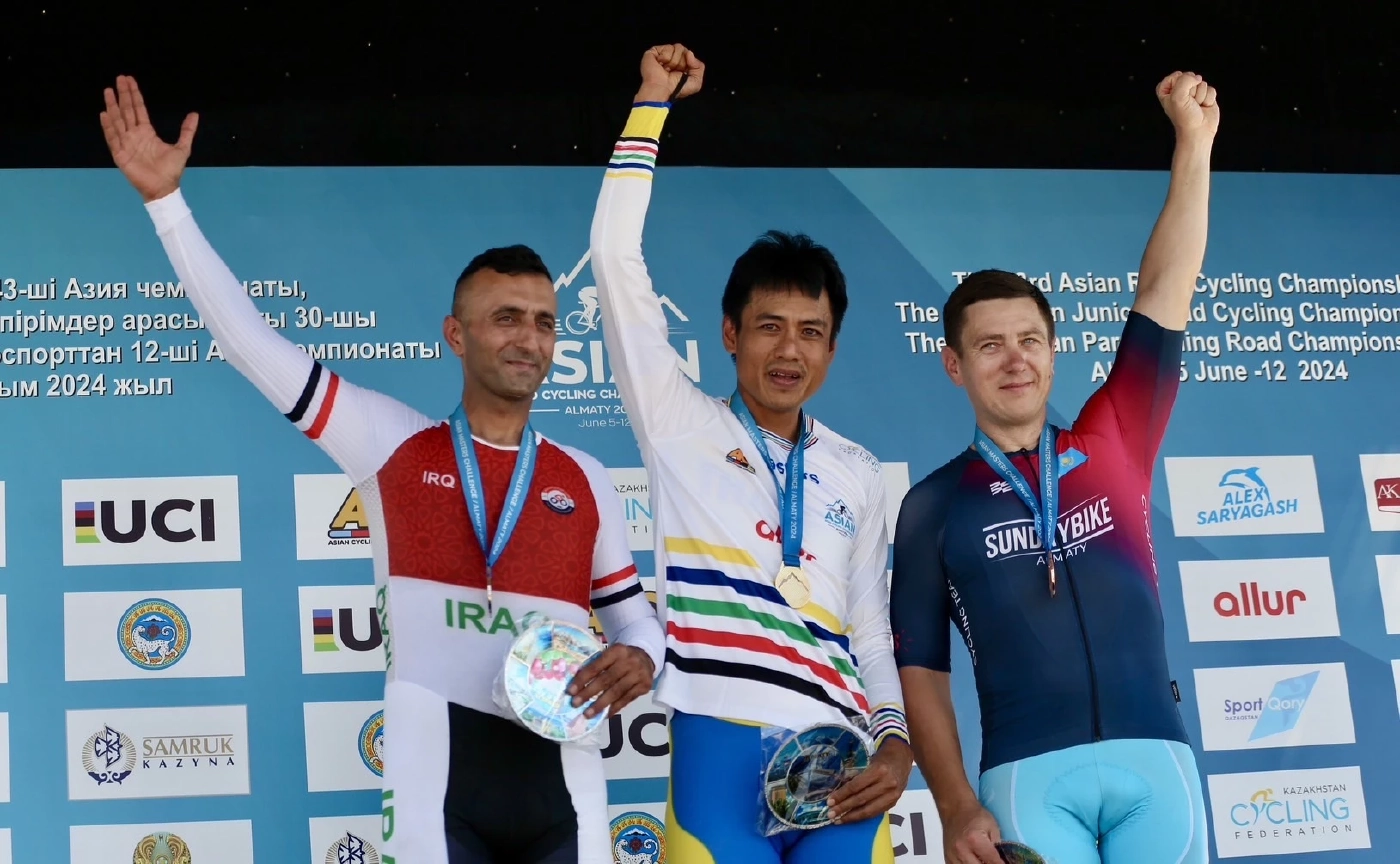 นักปั่นไทยผงาดคว้า 2 เหรียญทอง จักรยานถนนชิงแชมป์เอเชีย 2024