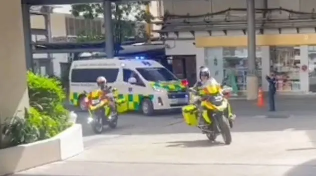 ตร.ขอบคุณประชาชน เปิดทางให้รถฉุกเฉิน นำส่งหัวใจถึงมือแพทย์ทันเวลา