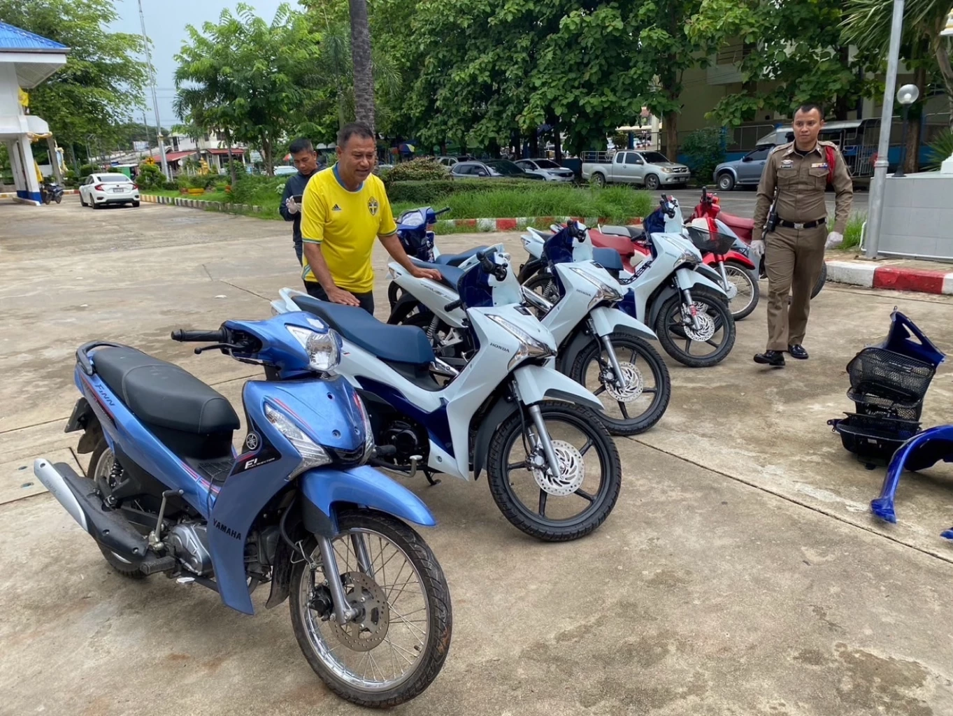 รวบแก๊งรับซื้อ-จำนำรถ ไม่สนจะติดไฟแนนซ์หรือขโมยมา ก่อนลักลอบส่งออกชายแดน