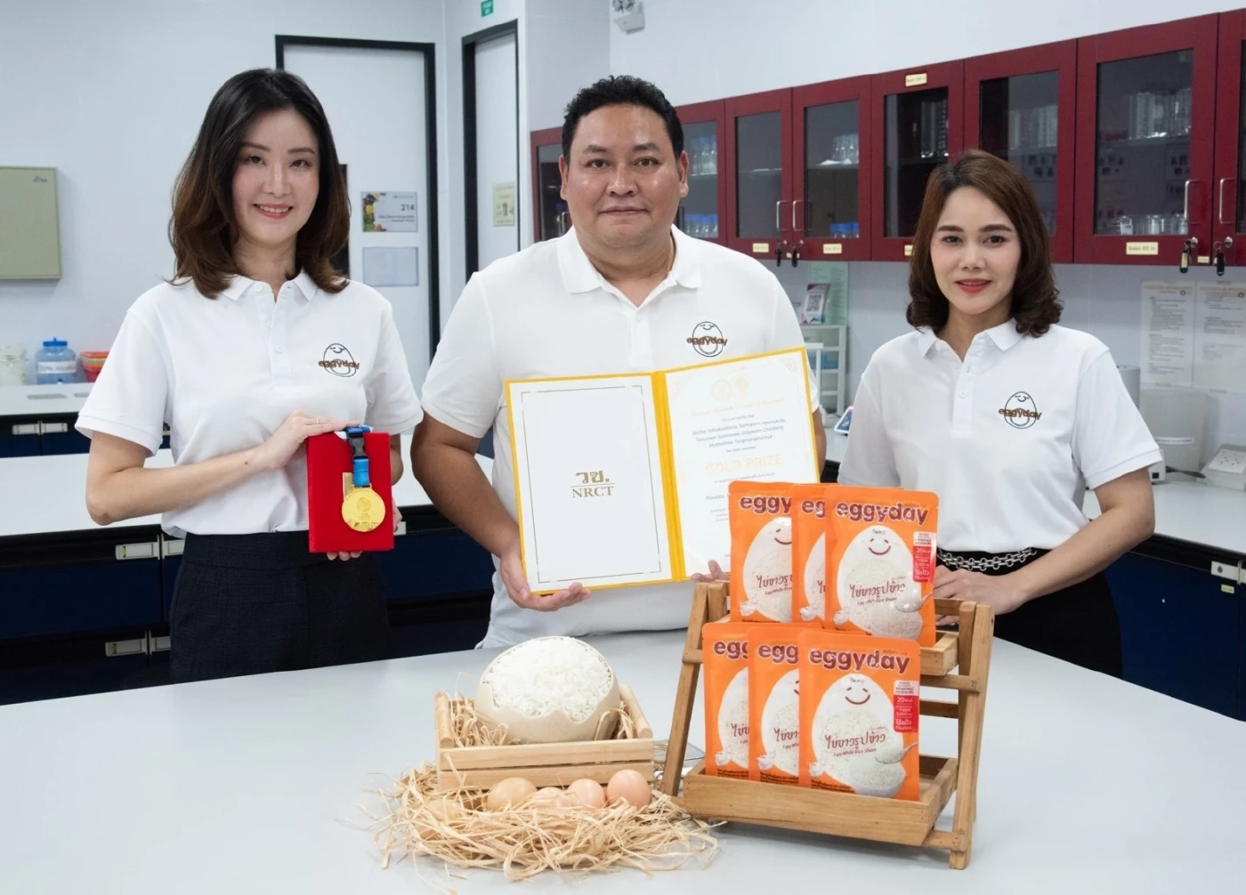 eggyday นวัตกรรมอาหารทางเลือก 'ข้าวไข่ขาว' 