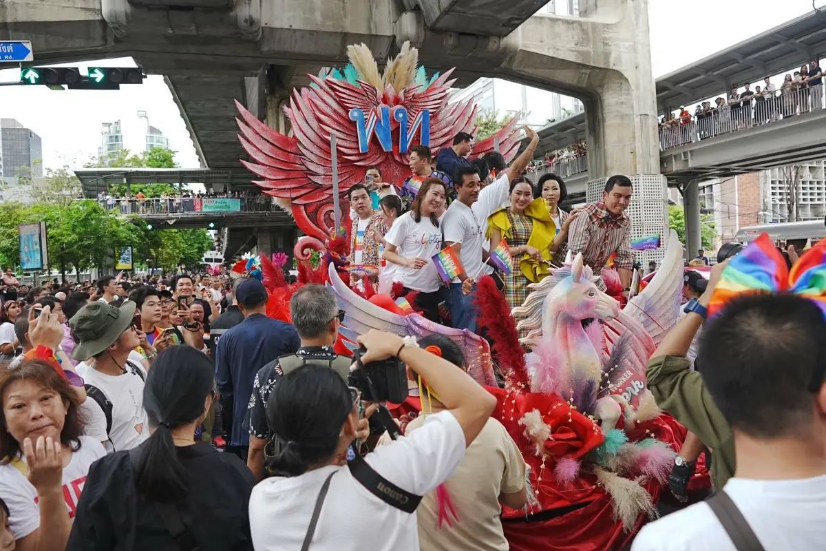 "เศรษฐา-แพทองธาร" ร่วมงาน Bangkok Pride festival 2024