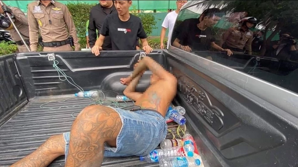 ชายคลั่งไล่ฟันกู้ภัยและชาวบ้าน หลังแม่ขอให้พาไปรักษาที่ รพ.