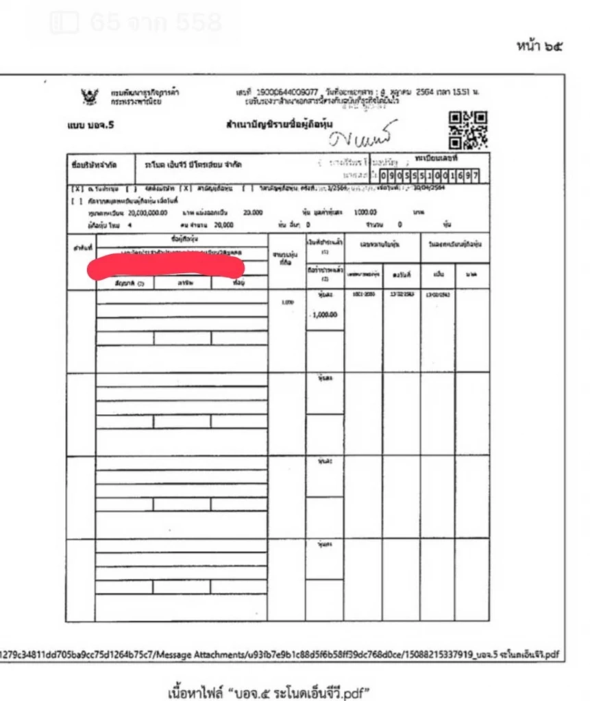 เจาะแฟ้มลับ "บก.ปปป." สอบทรัพย์สิน"บิ๊กโจ๊ก" พบ ร่างเอกสาร "โอนหุ้นปลอม"