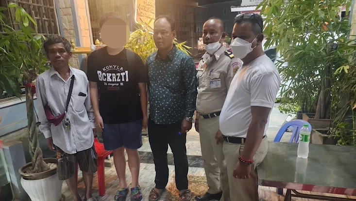 เจ้าหน้าที่สามารถช่วยเหลือลูกชายเลขานายกเล็กชัยภูมิได้ที่กัมพูชา