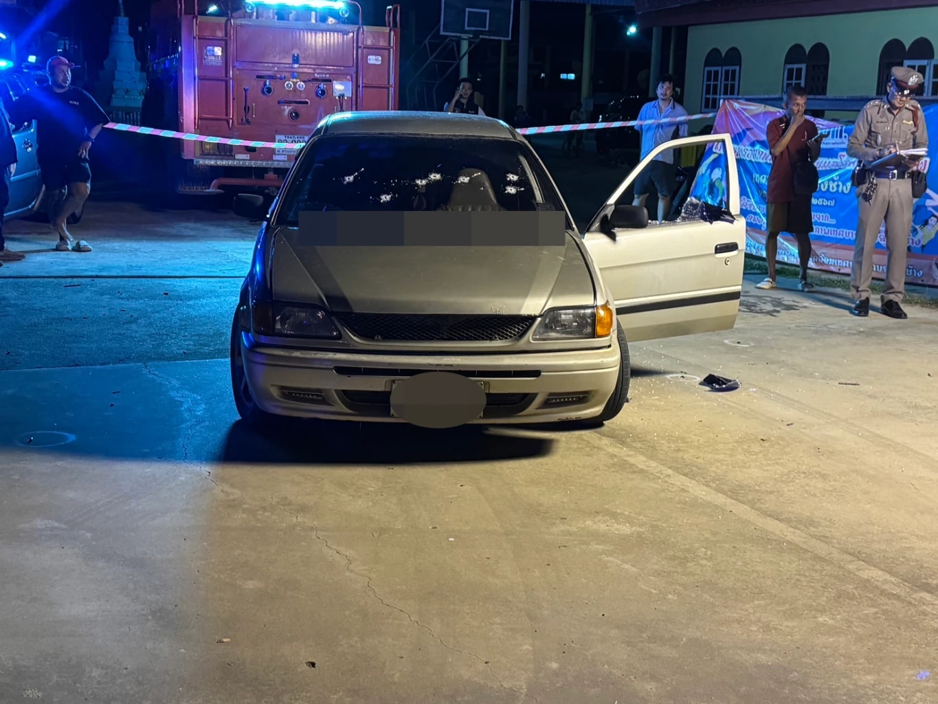 ครูหนุ่มคลั่งง้อเมียไม่สำเร็จ รัวกระสุนใส่เมียเสียชีวิตพร้อมพ่อตาคาวัด