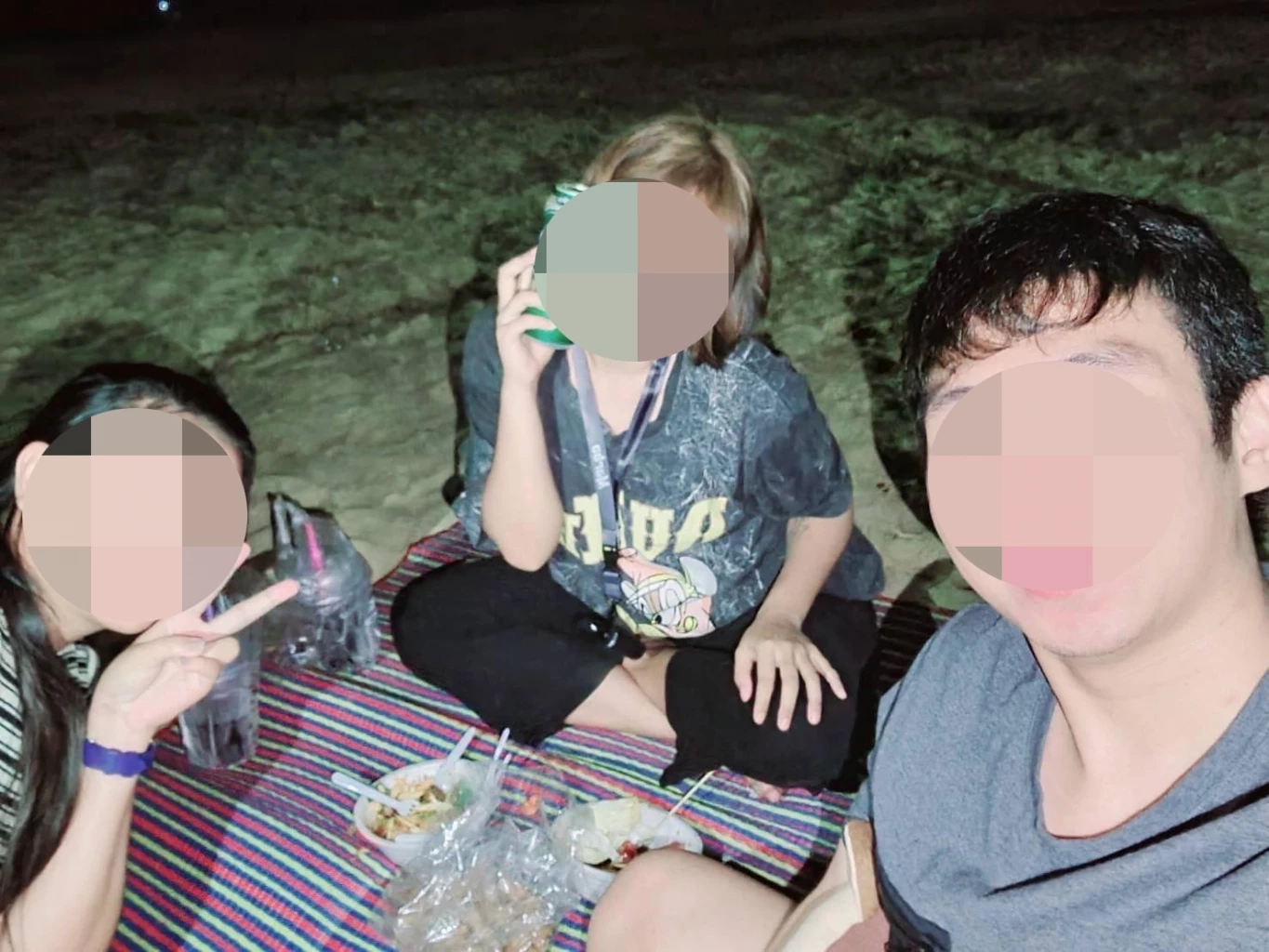 ภาพถ่ายสุดท้ายของนายเบียร์และ น.ส.ตอง