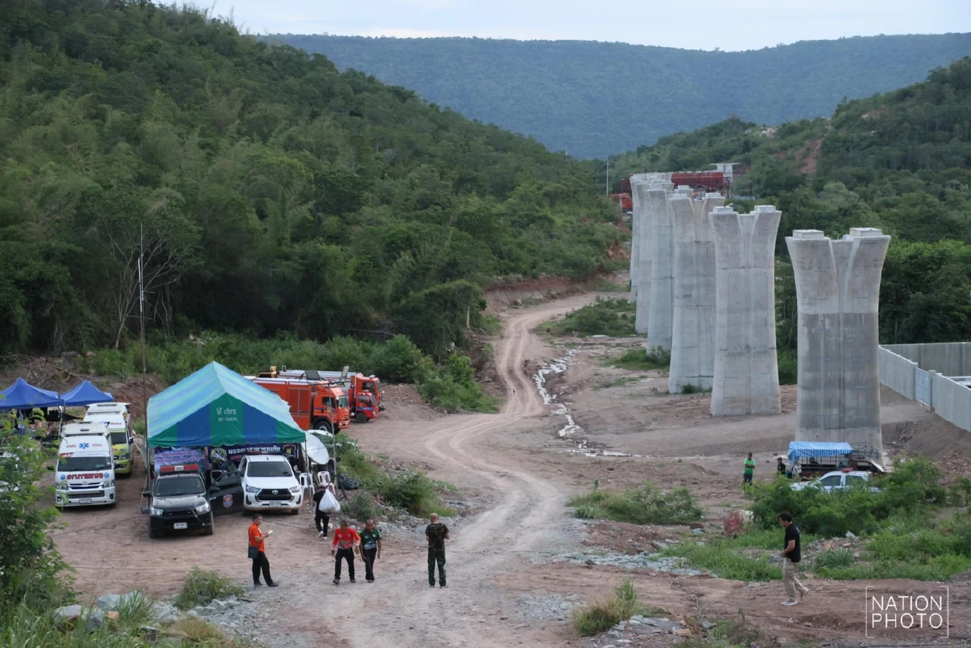 ไร้ปาฏิหาริย์ พบร่างคนงานไร้ลมหายใจ อุโมงค์ถล่ม รถไฟฟ้าความเร็วสูงไทย-จีน
