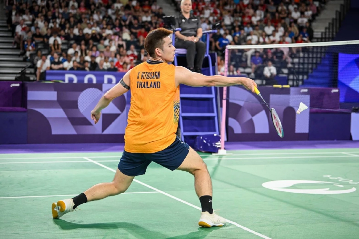 "วิว กุลวุฒิ" พ่าย "อเซลเซ่น" คว้าเหรียญเงินประวัติศาสตร์วงการแบดมินตันไทย