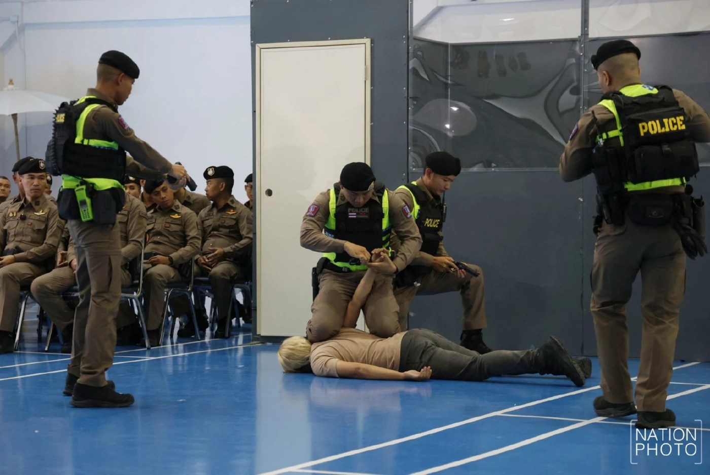 "บิ๊กต่าย" ติวเข้มยุทธวิธีงานป้องกันปราบปราม