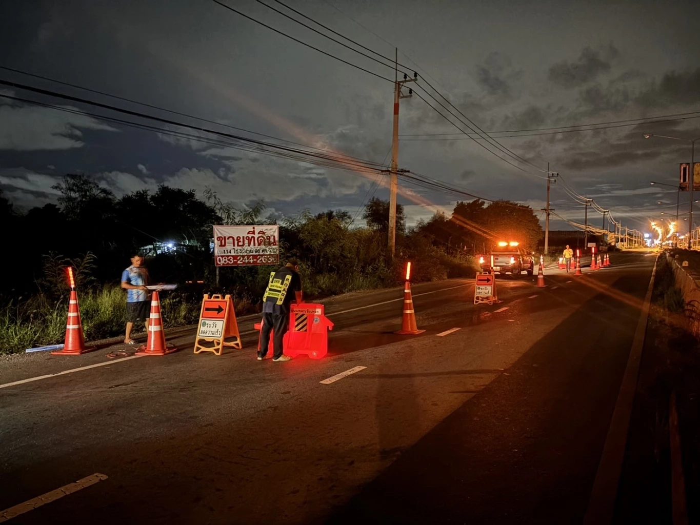 แขวงการทางฉะเชิงเทรา แสดงความเสียใจ เร่งซ่อมถนนพังเป็นเหตุมีผู้เสียชีวิต