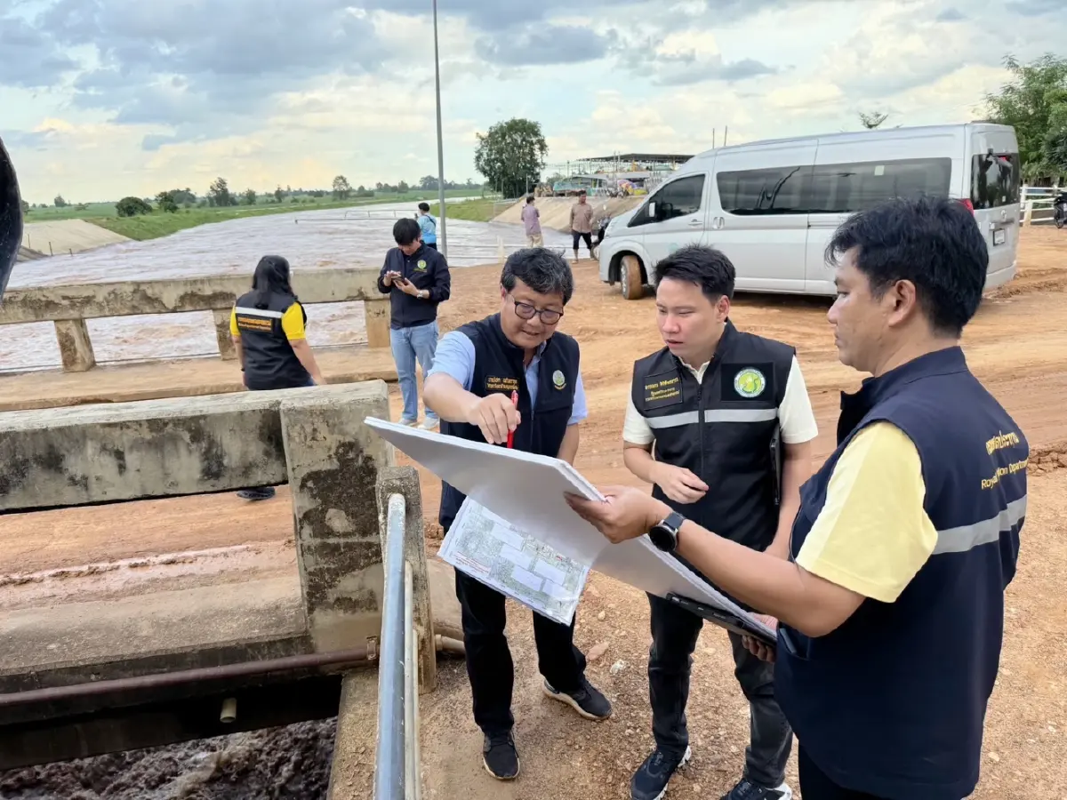 ”ธรรมนัส“ มอบ “อรรถกร” ปักหลักสุโขทัย ติดตามสถานการณ์น้ำ