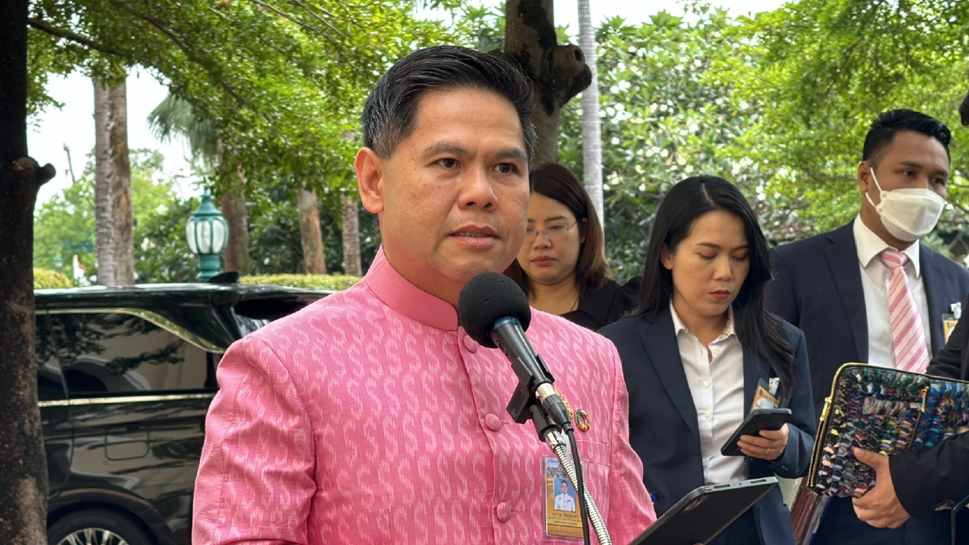 "วราวุธ" ยืนยันส่งประวัติ รมต.แล้ว เผยสมาชิก ชทพ. หนุนนั่ง "รมว.พม." ต่อ