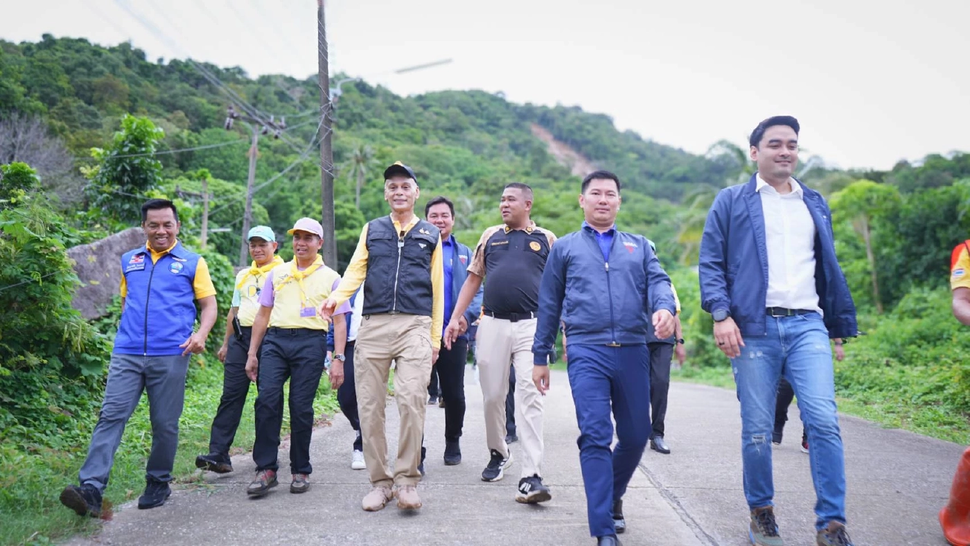 "ชาดา" บินด่วน ลงพื้นที่ให้กำลังใจชาวภูเก็ต เหตุดินสไลด์ ดับแล้ว 10