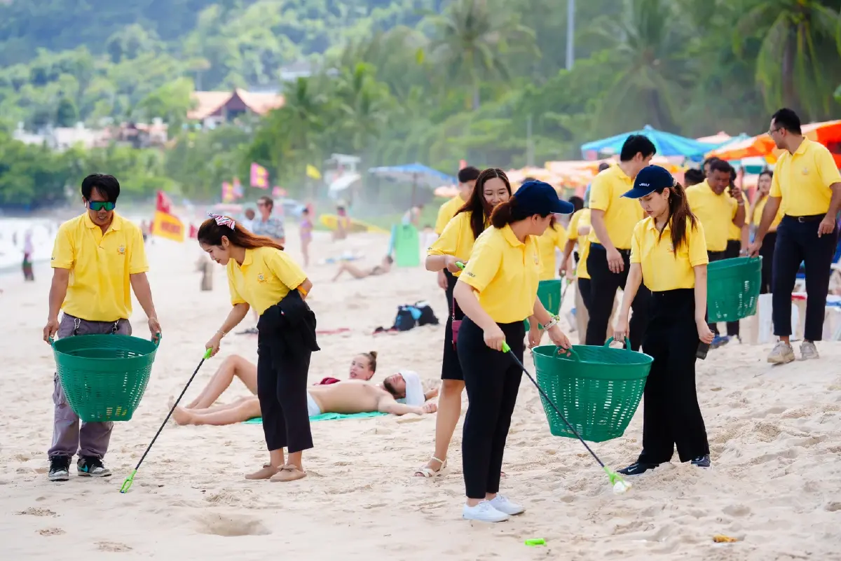 กัลฟ์ ร่วมจัดการขยะทางทะเลกับโครงการ “ภูเก็ต Sandbox ต้นแบบอนุรักษ์หาดไทย”