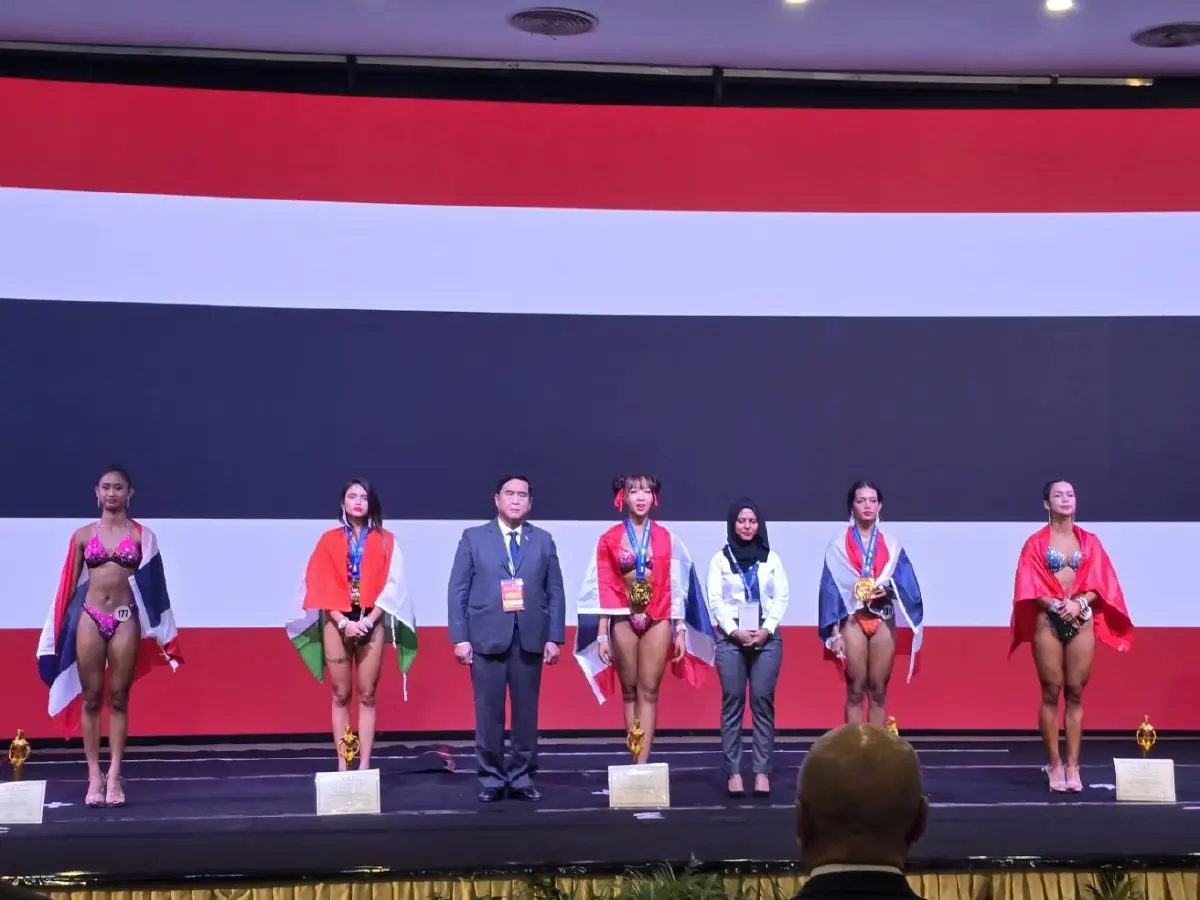 “เพาะกายไทย” เปิดฉากชิงแชมป์เอเชียวันแรกคว้ามา 3 ทอง 2 เงิน และ 3 ทองแดง