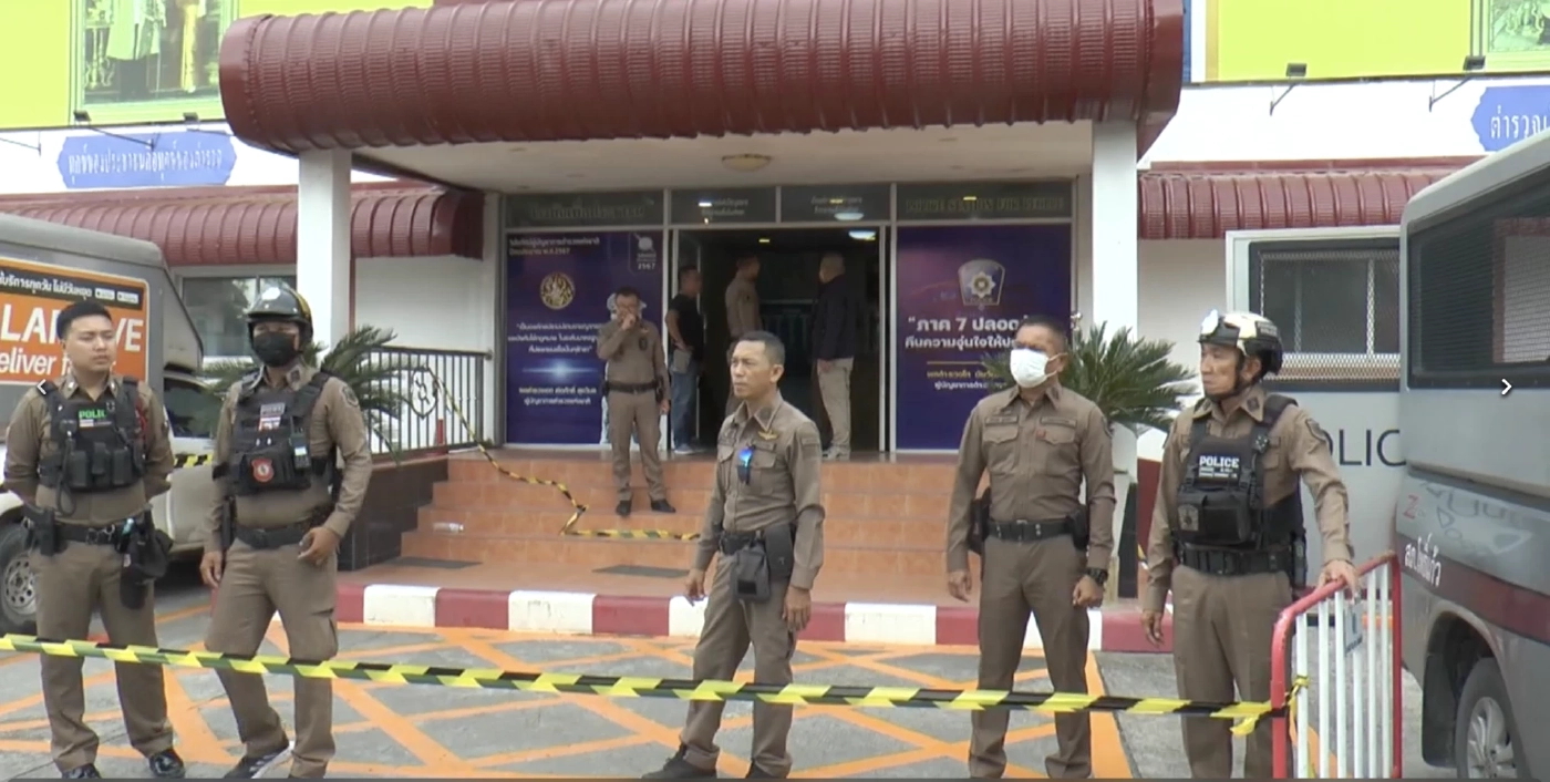 ฝากขังมือมีด แทงดับคาโรงพักโพธิ์แก้ว