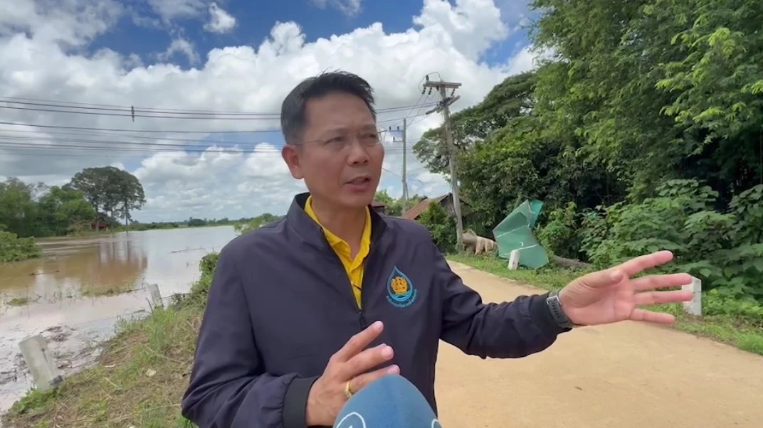 ผอ.สทนช. เตือน มวลน้ำลอกใหญ่ ถึงสุโขทัยวันนี้