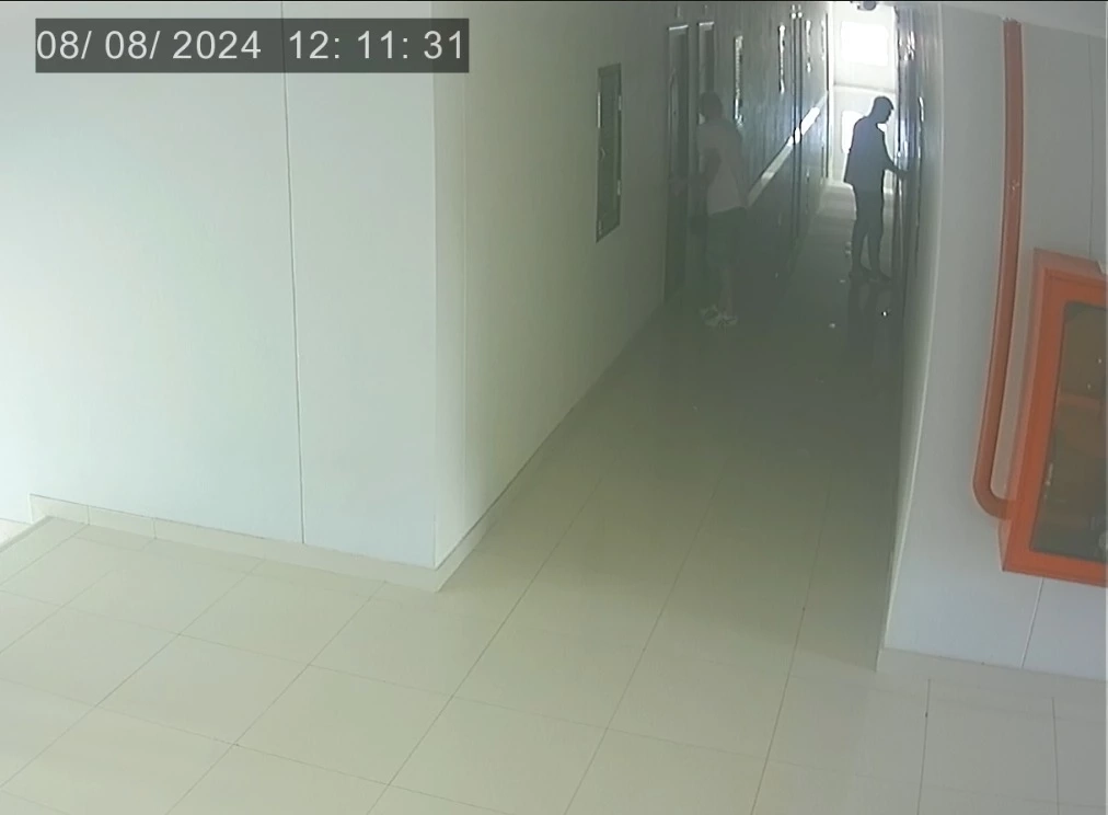 วงจรปิดจับภาพของแฟนหนุ่มขณะเกิดเหตุ