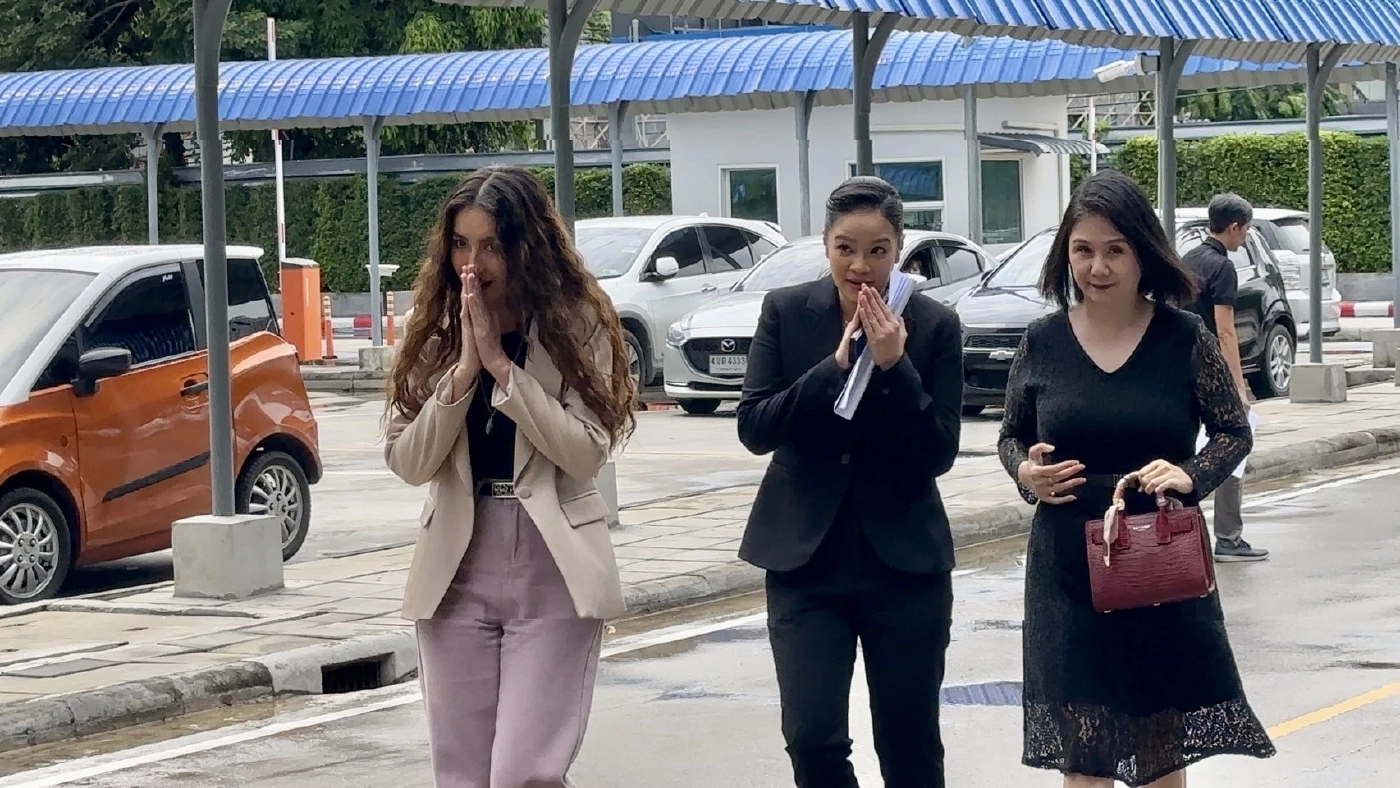 "นก อุษณีย์" ควง "ม่วย นิธิตรา" ร้อง ปอท. ถูกตัดต่อภาพโปรโมทเว็บพนันออนไลน์