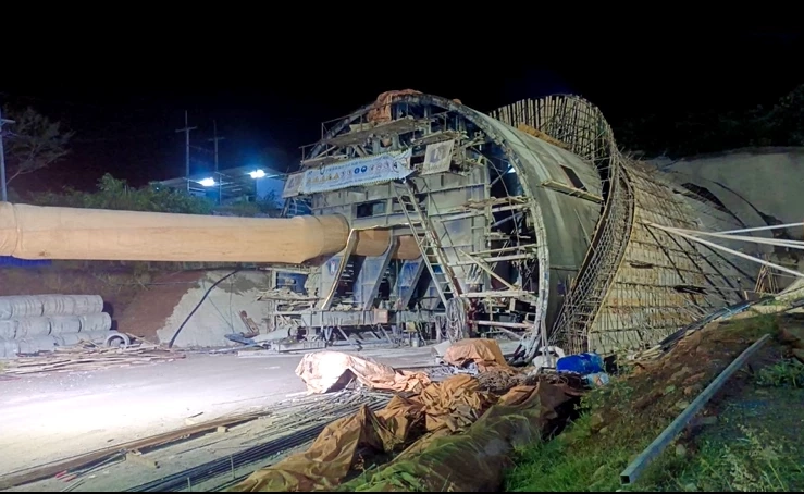 ด่วน! อุโมงค์รถไฟความเร็วสูงปากช่องถล่ม ทับคนงาน 3 ราย ยังไม่ทราบชะตากรรม