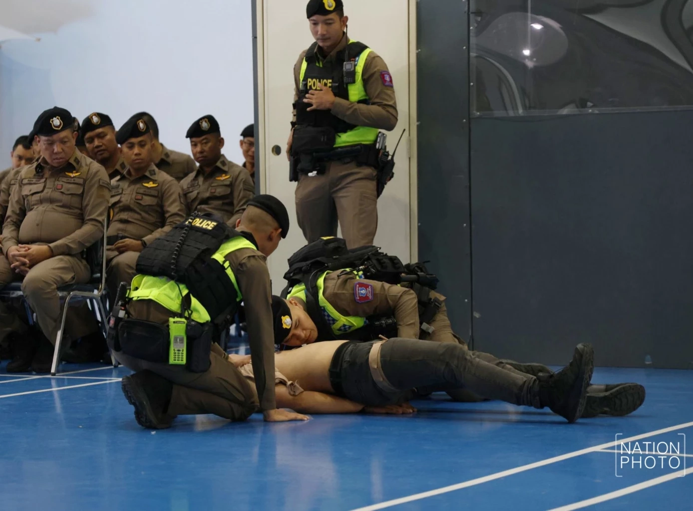 "บิ๊กต่าย" ติวเข้มยุทธวิธีงานป้องกันปราบปราม