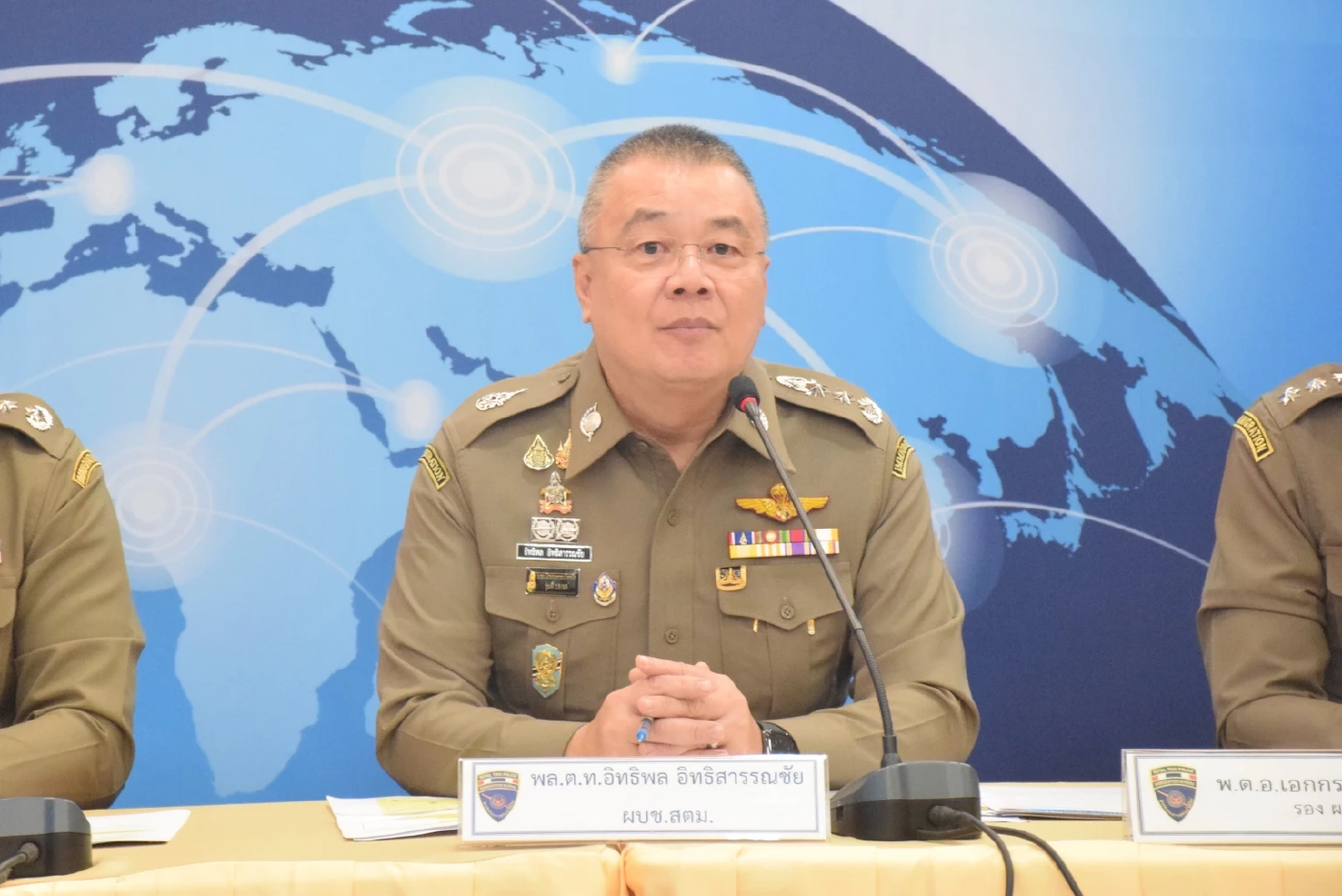 พล.ต.ท.อิทธิพล อิทธิสารรณชัย ผบช.สตม. 