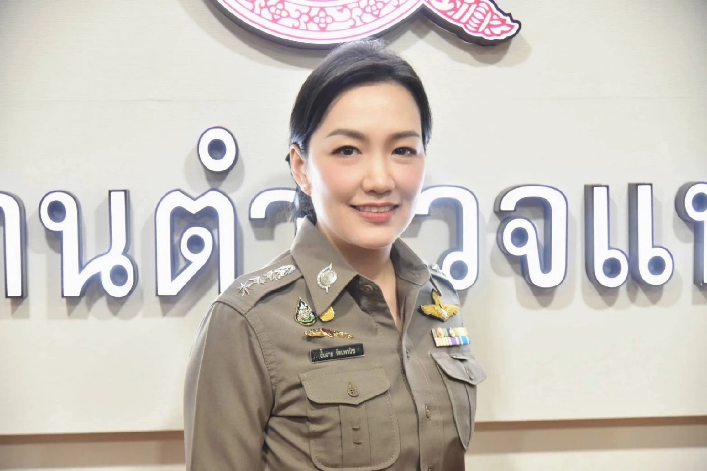 พ.ต.อ.หญิง ฉันฉาย รัตนพานิช รองโฆษกสำนักงานตำรวจแห่งชาติ