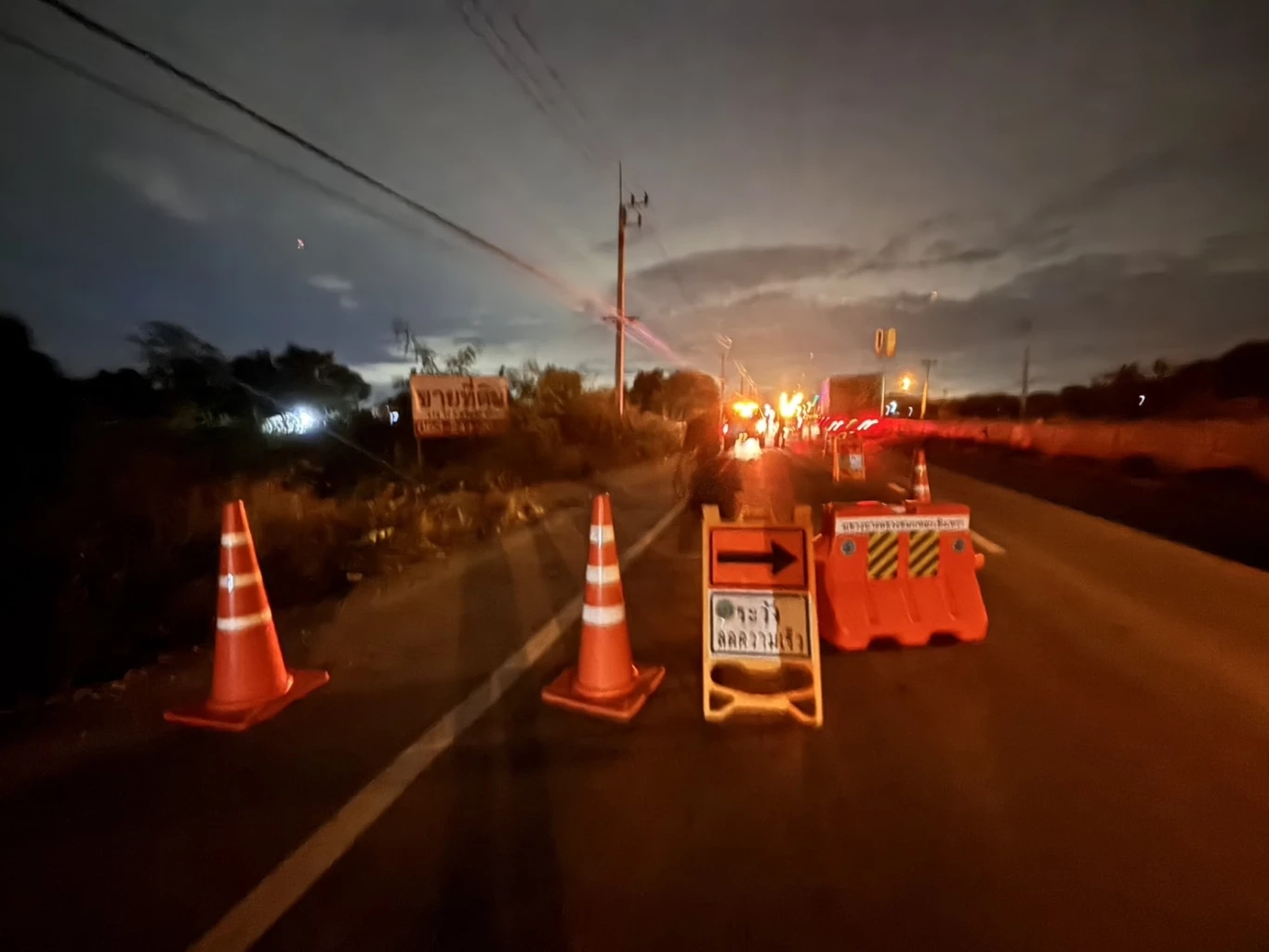 แขวงการทางฉะเชิงเทรา แสดงความเสียใจ เร่งซ่อมถนนพังเป็นเหตุมีผู้เสียชีวิต