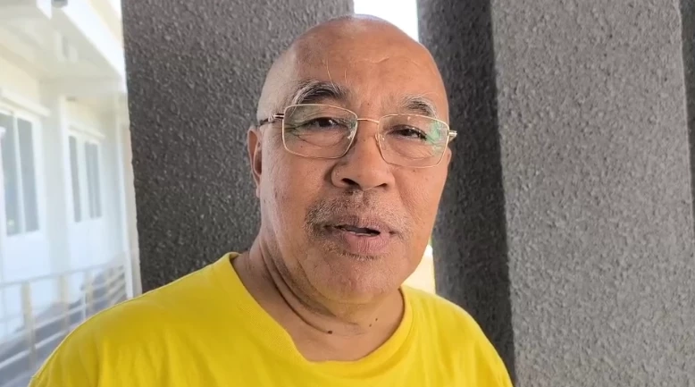 จ่าอากาศเอกเสกสรรค์ จันทร ตัวแทนเครือข่ายประชาชนต่อต้านคอร์รัปชั่น  จ.ประจวบคีรีขันธ์ 