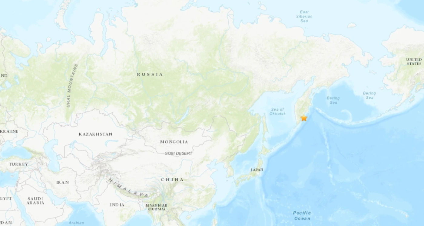 ด่วน! เกิดแผ่นดินไหว 7 แมกนิจูด และภูเขาไฟปะทุในรัสเซีย