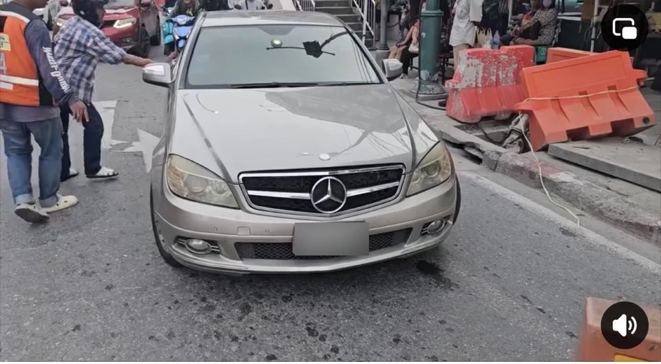 จำนนต่อหลักฐาน "เบนซ์หัวร้อน" ชนกู้ภัยแล้วหนี