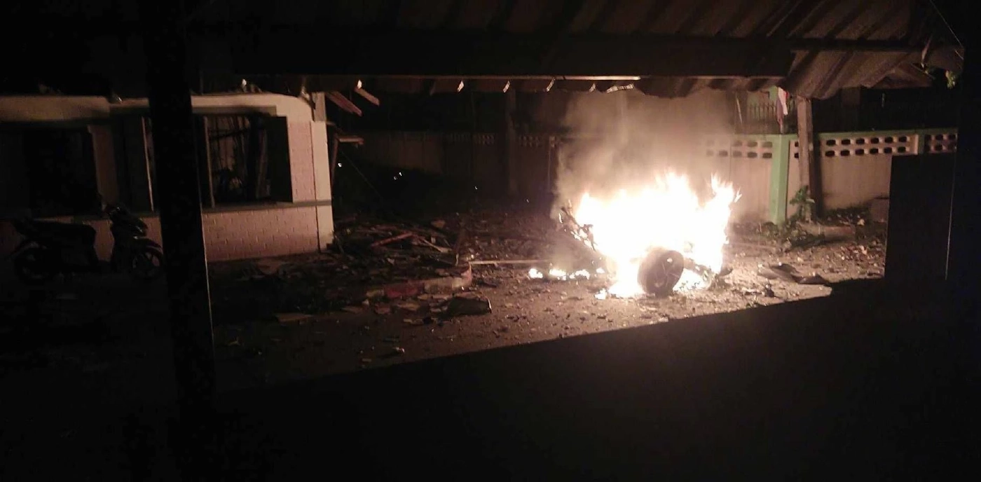 โจรใต้ เหิมวางคาร์บอมบ์หน้าบ้านพักนายอำเภอตากใบ