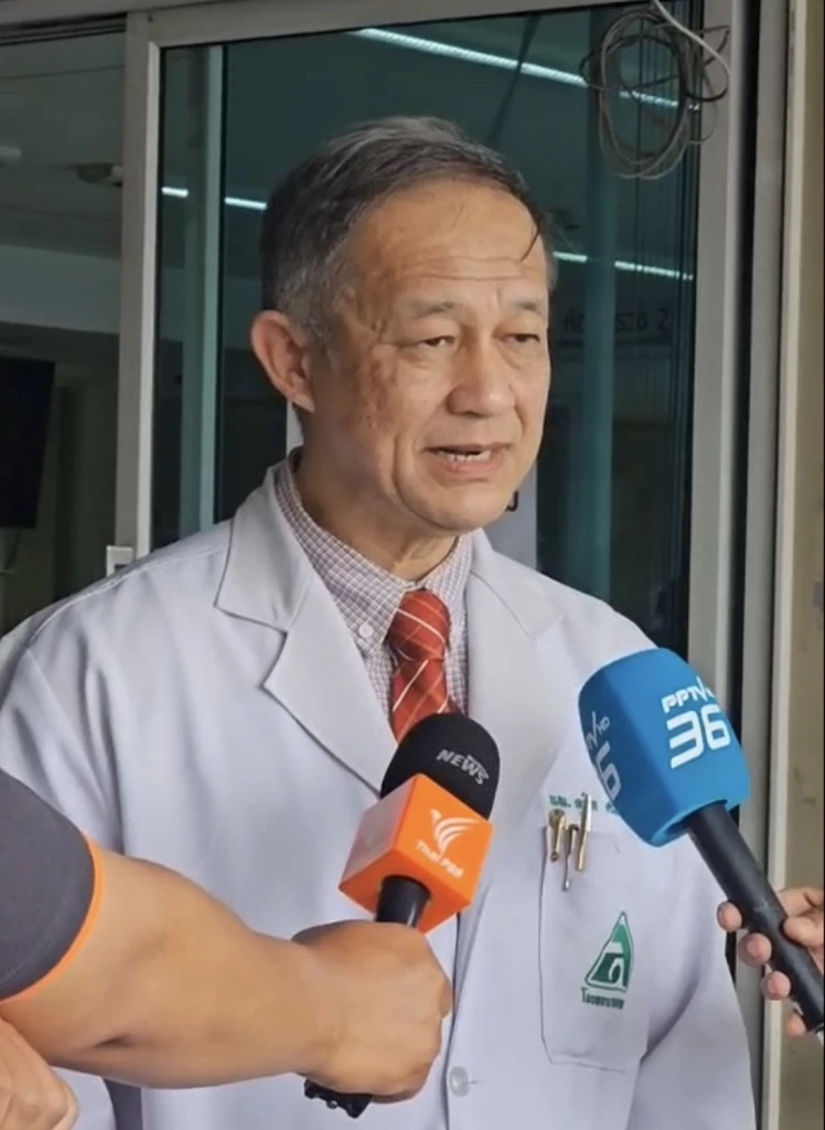 นพ.ดุสิต ศรีสกุล ผู้อำนวยการ โรงพยาบาลลานนา