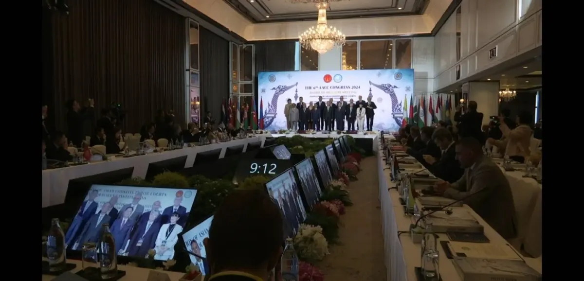 "นครินทร์" ปธ.ศาลรัฐธรรมนูญ เปิดงานประชุมใหญ่ AACC ครั้งที่ 6