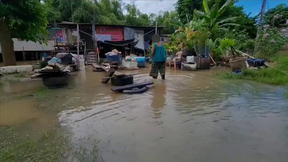 อยุธยาน้ำมาแล้ว หลังเขื่อนเจ้าพระยา เร่งระบายน้ำอย่างต่อเนื่อง