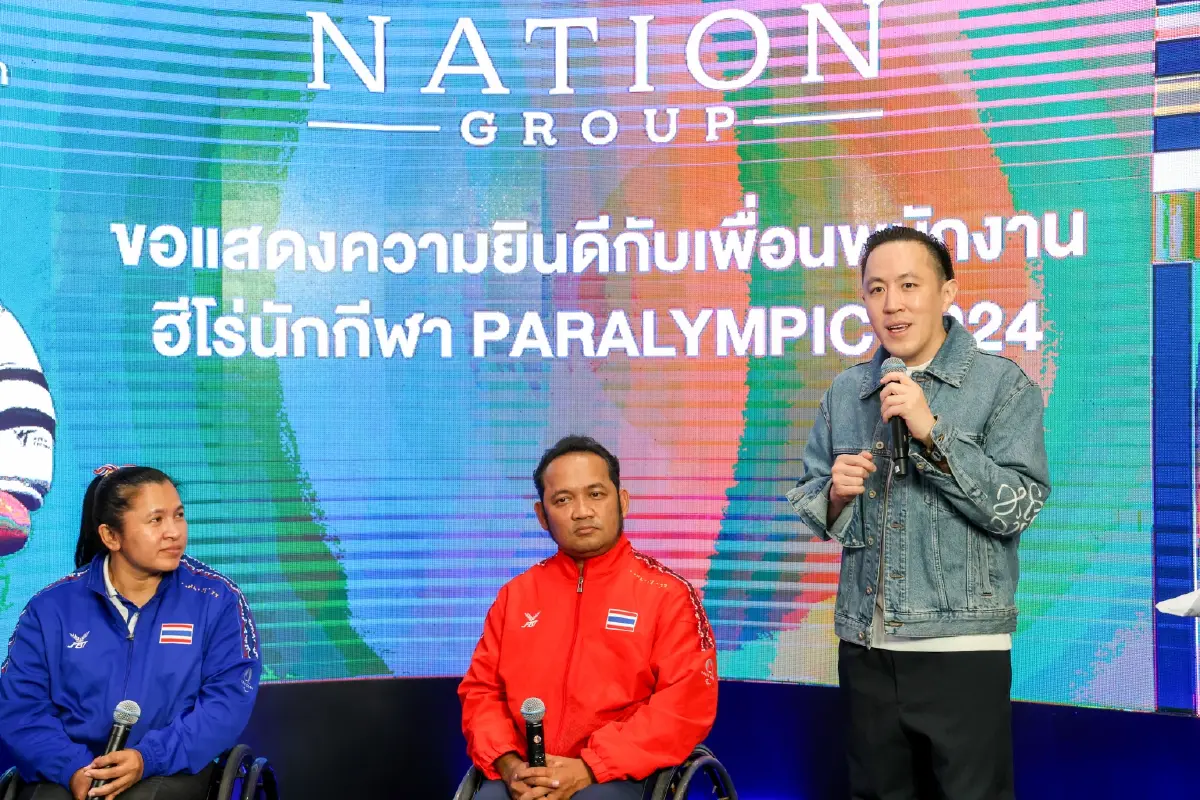 ร่วมยินดี 3 พนักงานเนชั่น คว้าเหรียญพาราลิมปิก