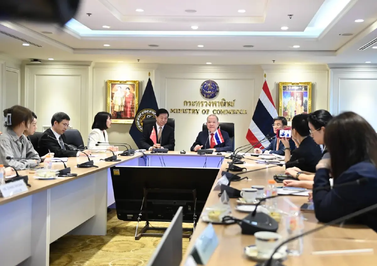 “พิชัย” ถกทูตจีน ยกระดับการค้าการลงทุน ไทย-จีน