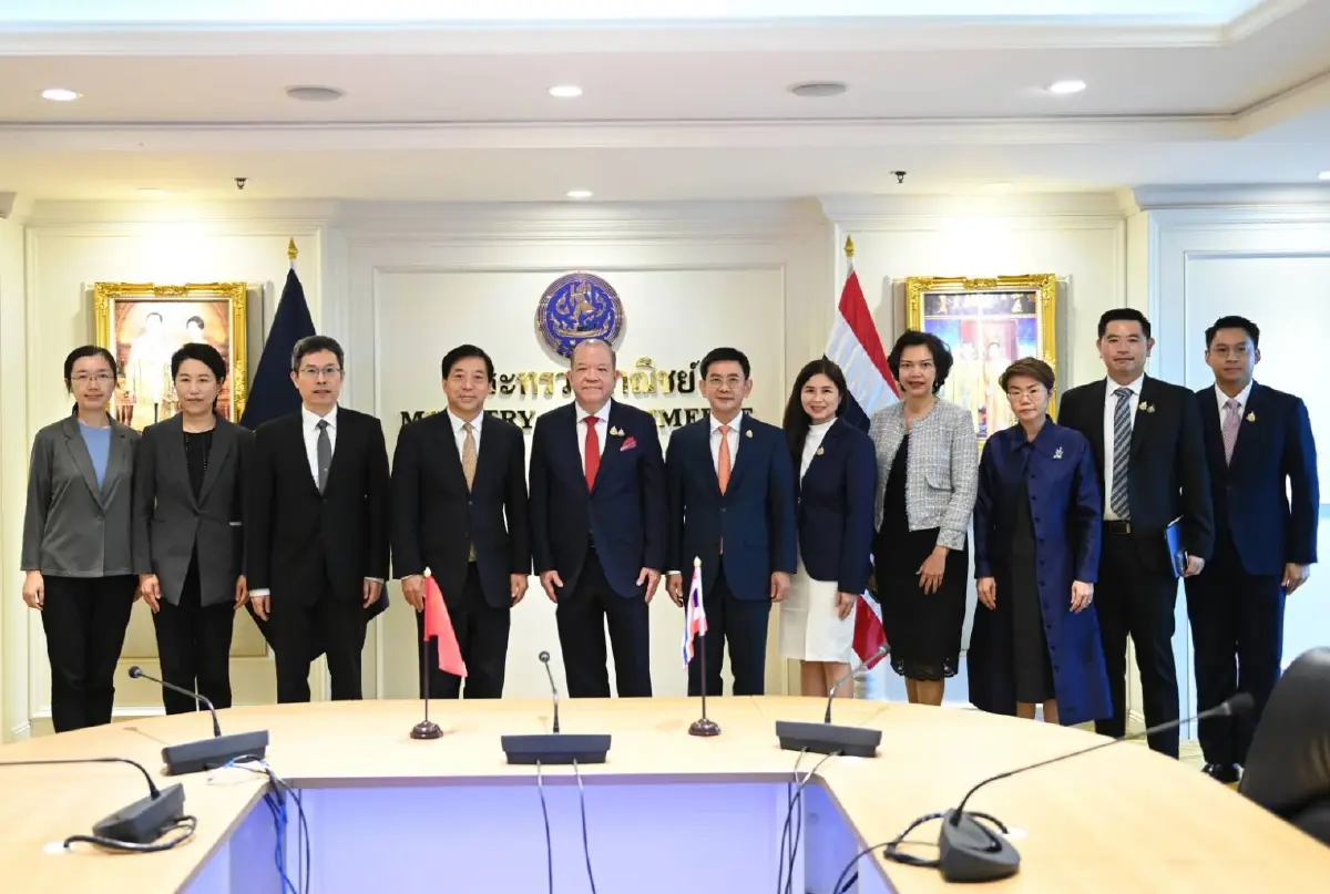 “พิชัย” ถกทูตจีน ยกระดับการค้าการลงทุน ไทย-จีน
