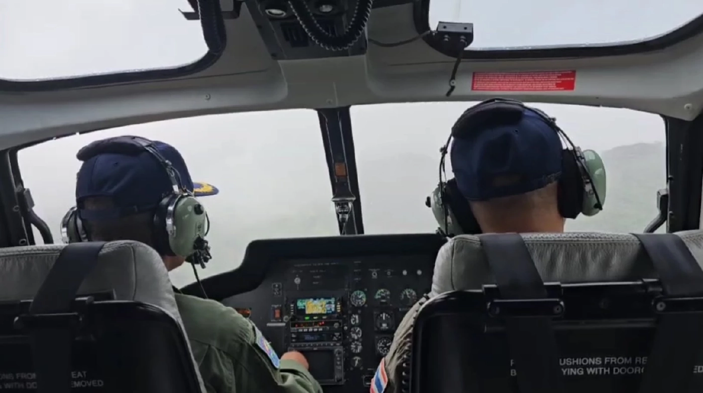 ใจหาย! เฮลิคอปเตอร์ "กัน จอมพลัง" นั่งขาดการติดต่อ ก่อนจอดฉุกเฉิน (มีคลิป)