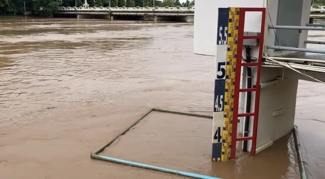 ด่วน! ชลประทานเชียงใหม่ขึ้นธงแดง เตือนภัยระดับน้ำปิง หวั่นทะลักท่วมซ้ำ