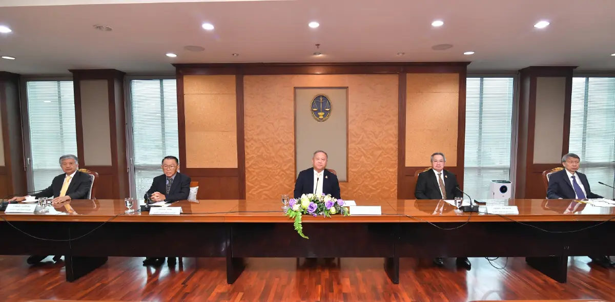 ปธ.ศาลปกครองสูงสุด แถลงนโยบายหลังรับตำแหน่ง เน้นย้ำบริหารจัดการคดีเป็นธรรม รวดเร็ว