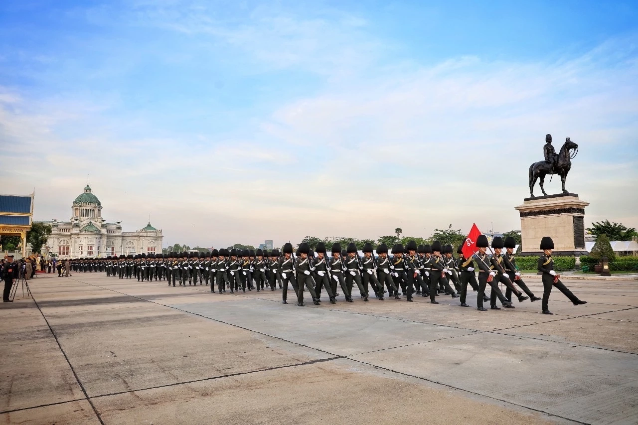 "พลเอกหญิง สมเด็จพระเจ้าลูกเธอ เจ้าฟ้าสิริวัณณวรี" ทรงร่วมซักซ้อมสวนสนาม