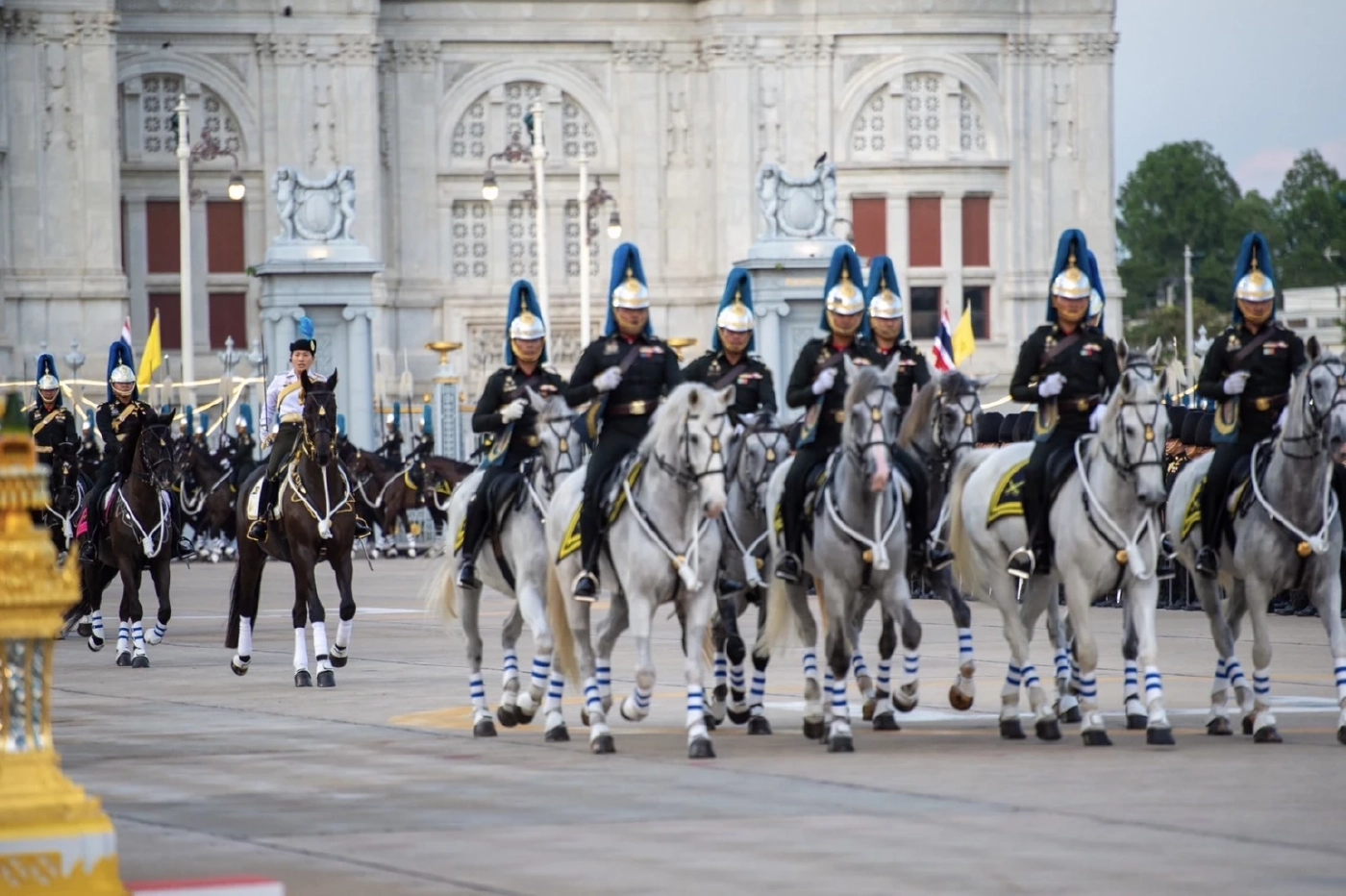 "พลเอกหญิง สมเด็จพระเจ้าลูกเธอ เจ้าฟ้าสิริวัณณวรี" ทรงร่วมซักซ้อมสวนสนาม