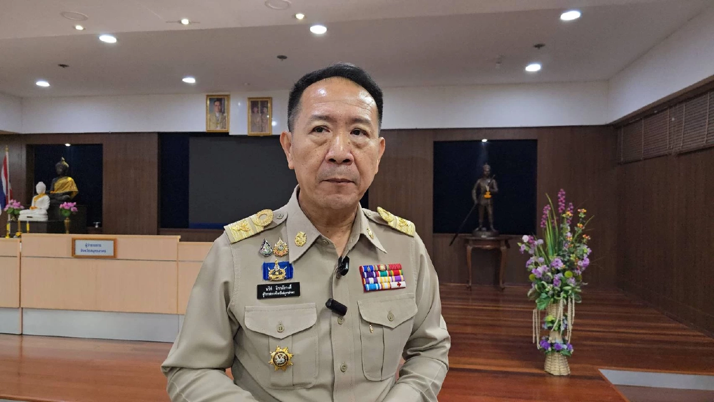 นายนริศ นิรามัยวงศ์ ผู้ว่าราชการจังหวัดสมุทรสาคร 