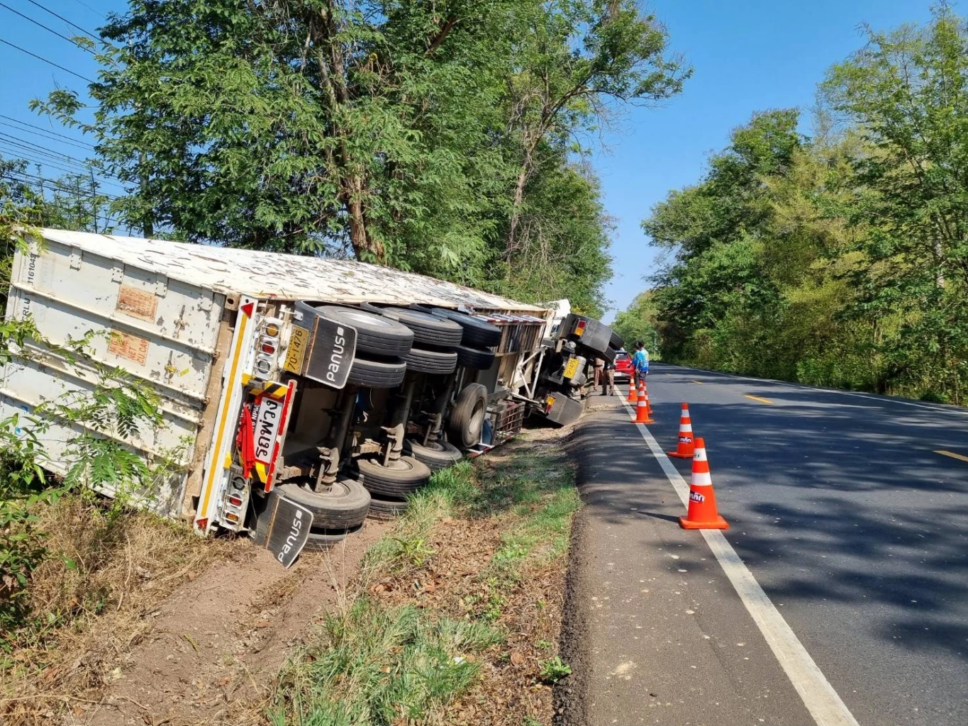 ลืออาถรรพ์ต้นสะเดา หลังโค้ง ถ.348 ปะคำ-โนนดินแดง จ.บุรีรัมย์