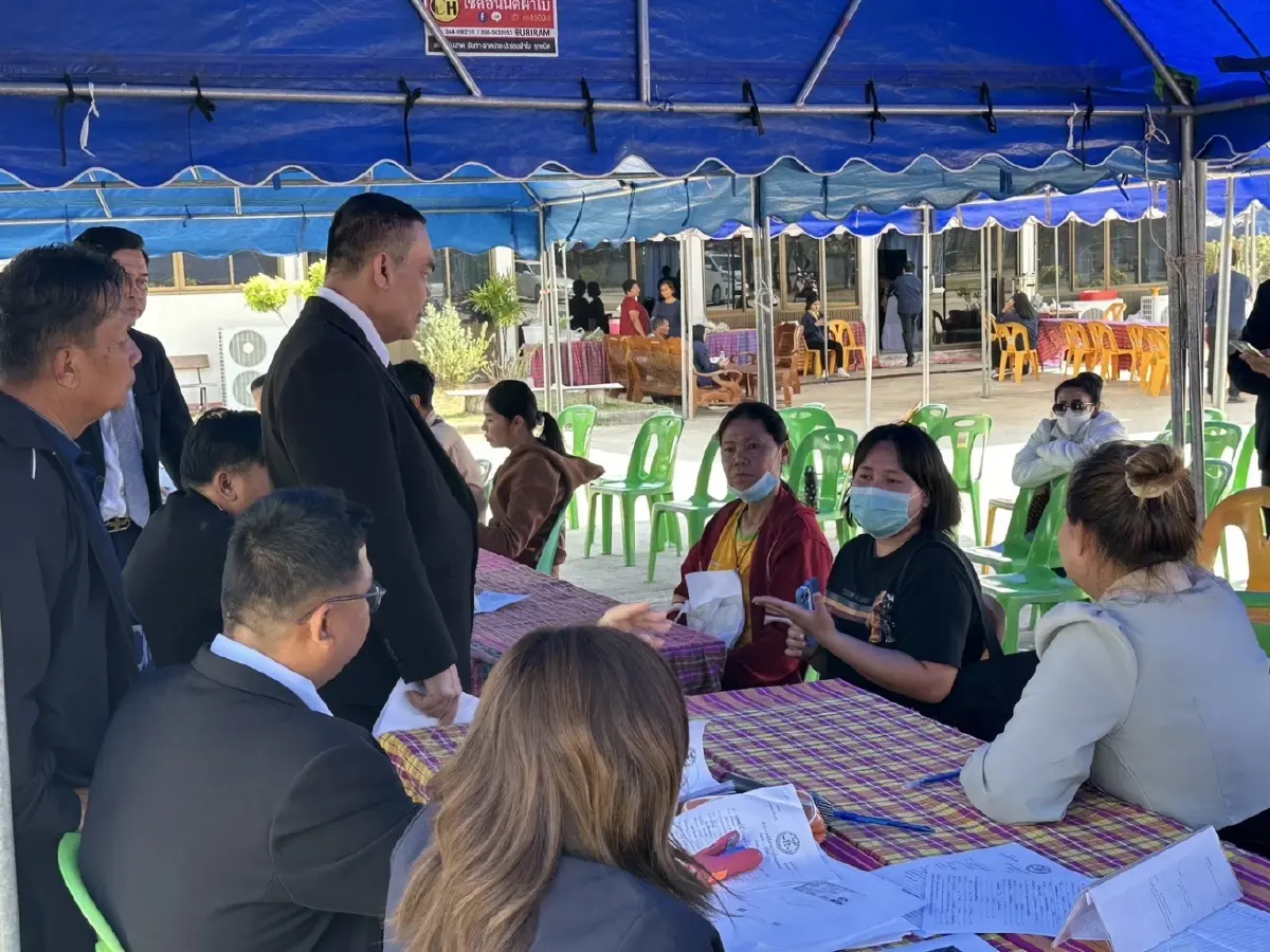 นายกสภาทนายความลงพื้นที่ช่วยเหลือผู้เสียหายหลอกไปทำงานต่างประเทศ