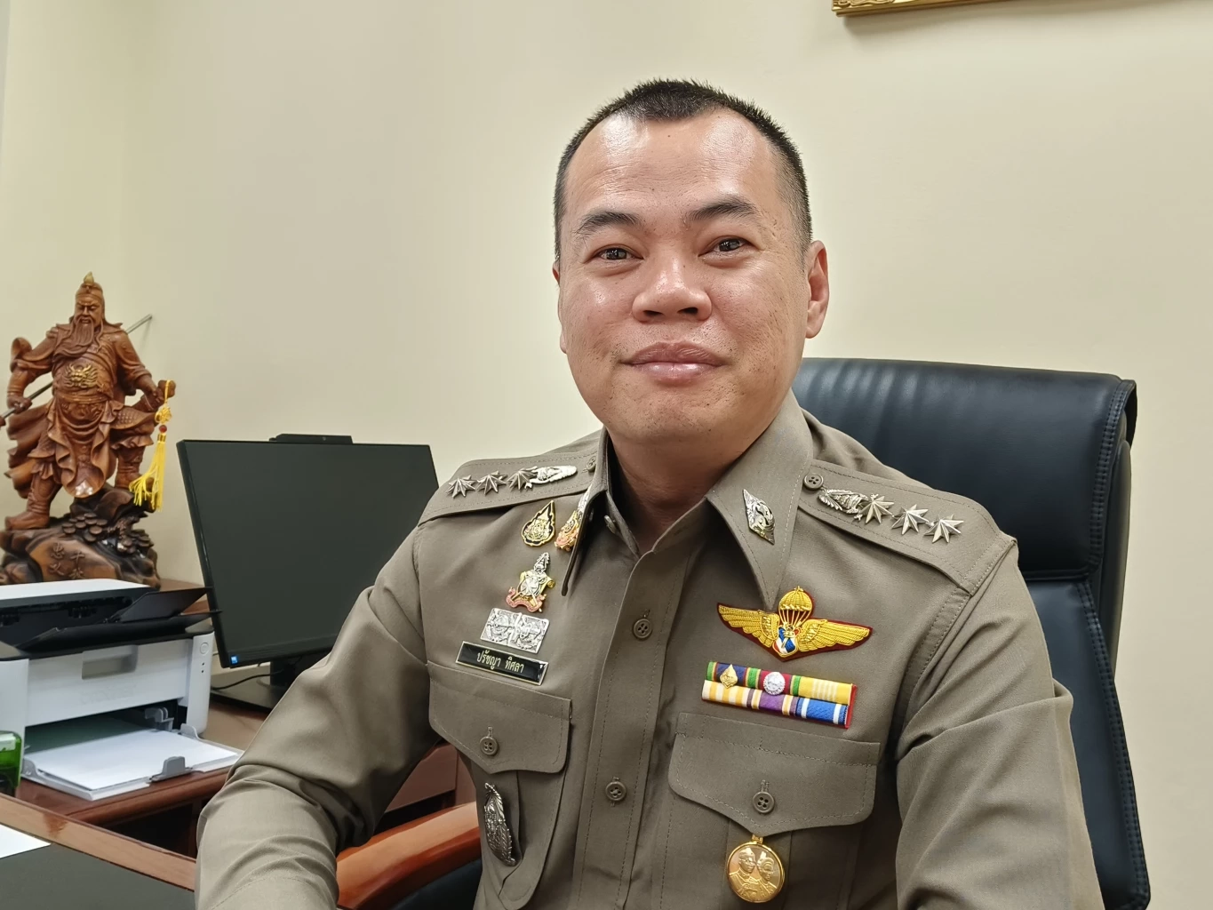 พ.ต.อ. ปรัชญา ทิศลา ผกก.สภ.เมืองเชียงใหม่