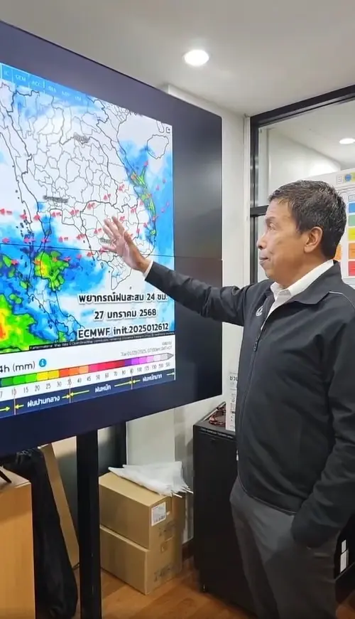 "ชัชชาติ" ชี้ PM2.5 ดีขึ้นจากลมแรง ยอมรับปัญหารถควันดำ กทม.แก้คนเดียวไม่ได้