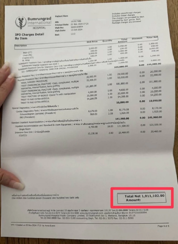 สาวขึ้นแท็กซี่หลอนยา พาบวกท้ายรถเมล์จนเจ็บหนัก รักษาไป 1.9 ล. คดีไม่คืบ