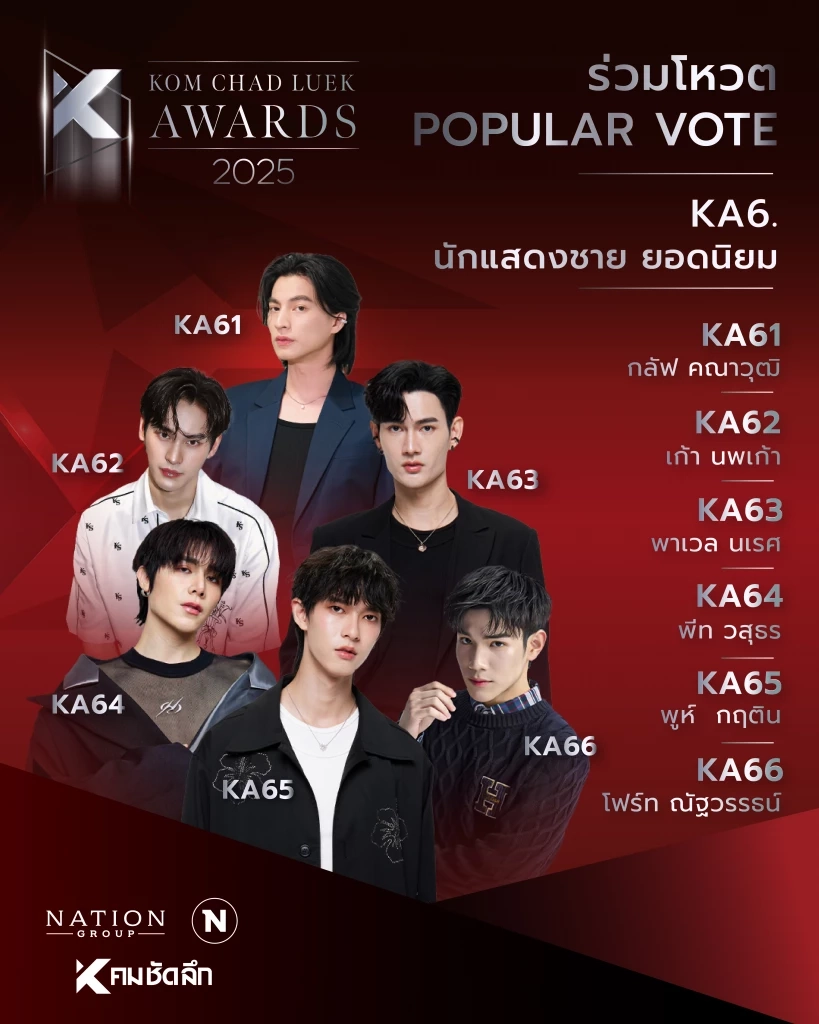 เปิดชื่อผู้เข้าชิง "คมชัดลึกอวอร์ด 21" ยอดนิยม 9 สาขามีใครบ้างเช็กเลย